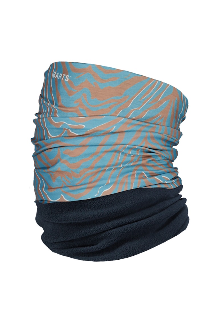 Guler din fleece cu model circular