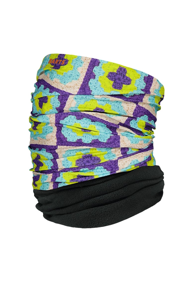 Guler din fleece cu model circular