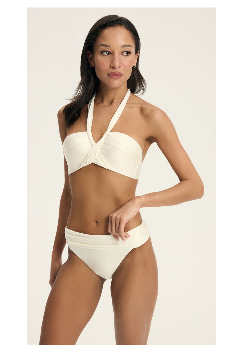 Chiloti dama de baie Alb crem Truffle