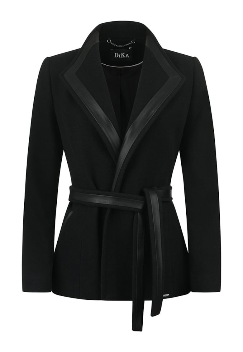 Palton scurt din amestec de lana