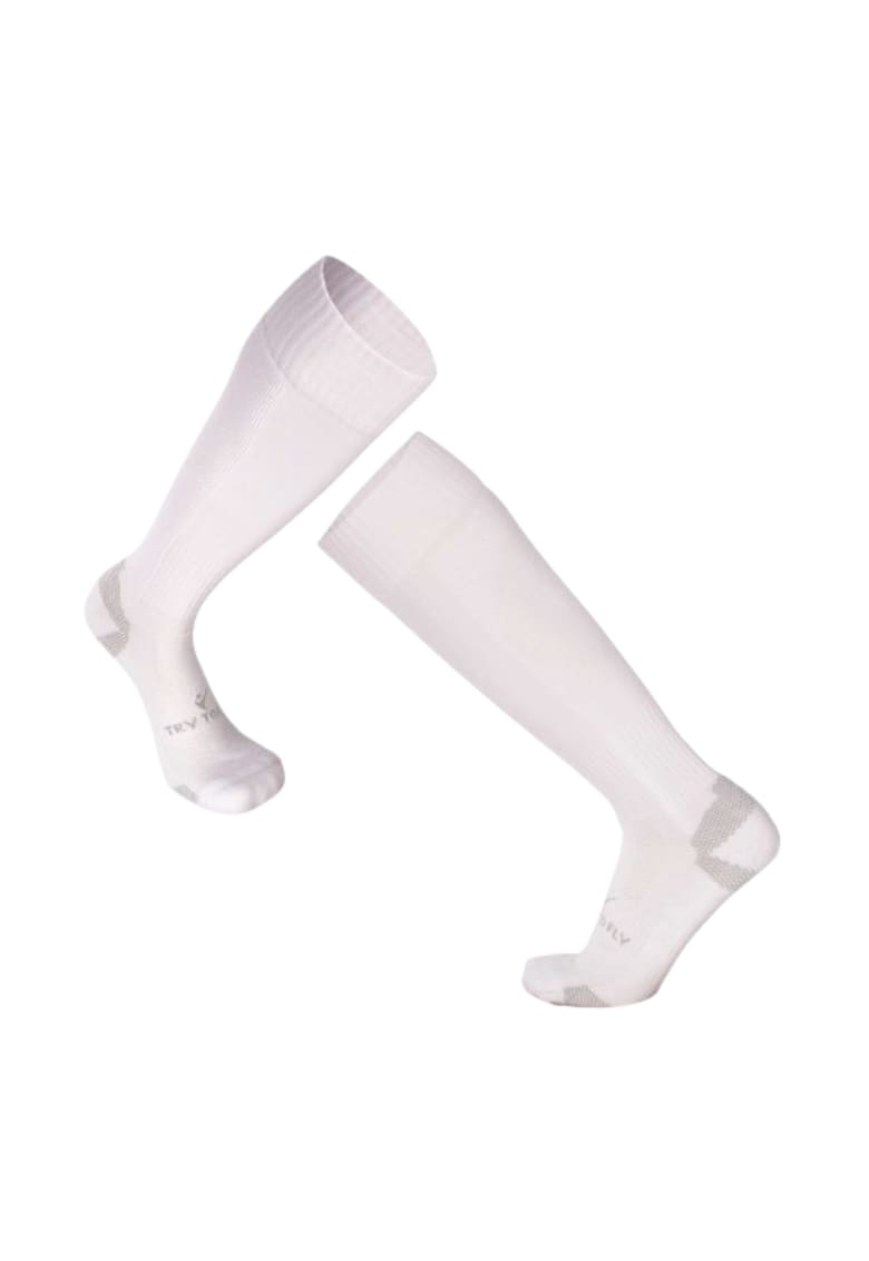 Sosete de fotbal lungi 3/4 - Alb Sosete de fotbal lungi 3/4 - Alb