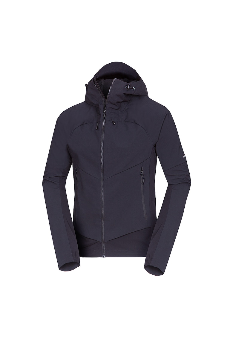 Jacheta softshell hibrida de trekking 3L 5K/5K pentru barbati Ciro - Negru