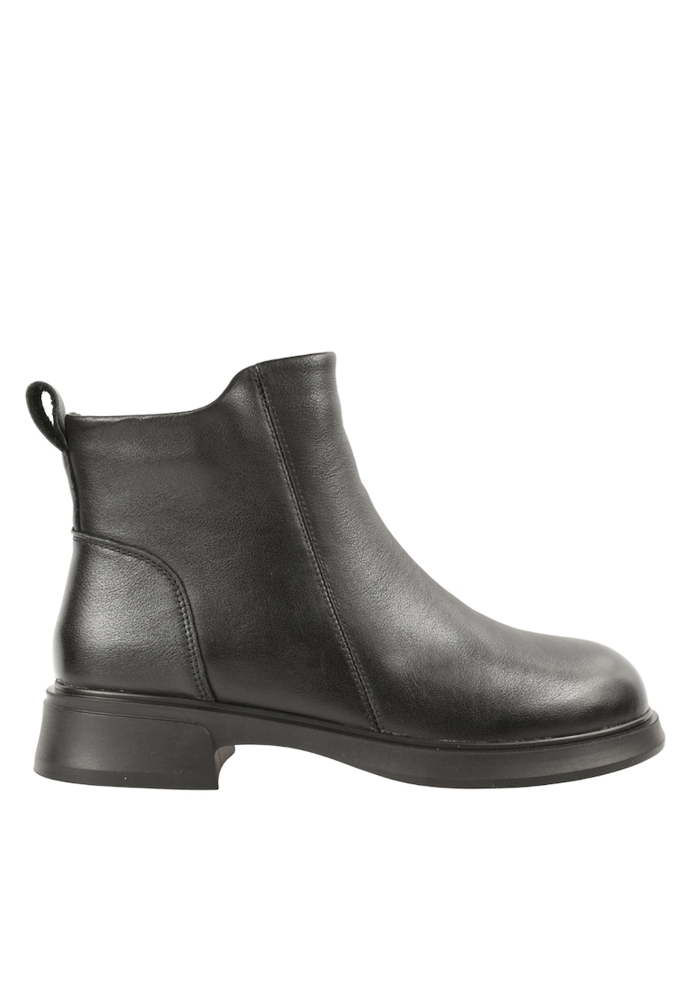 Ghete casual - dama - M5295 negru - piele naturala - Negru