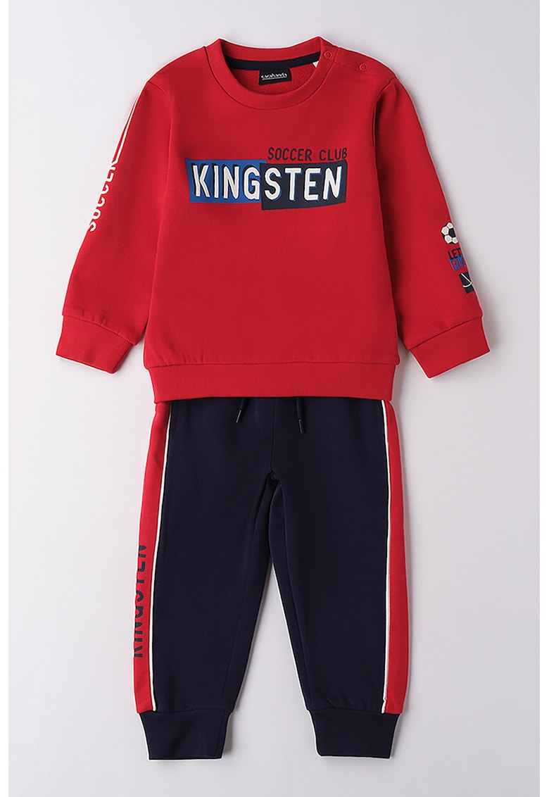 Trening de bumbac cu imprimeu text