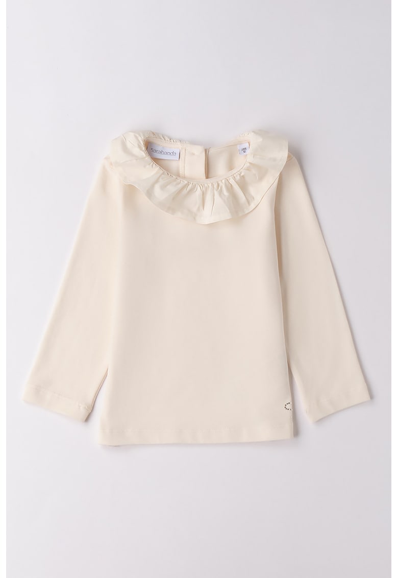 Bluza cu guler cu volane