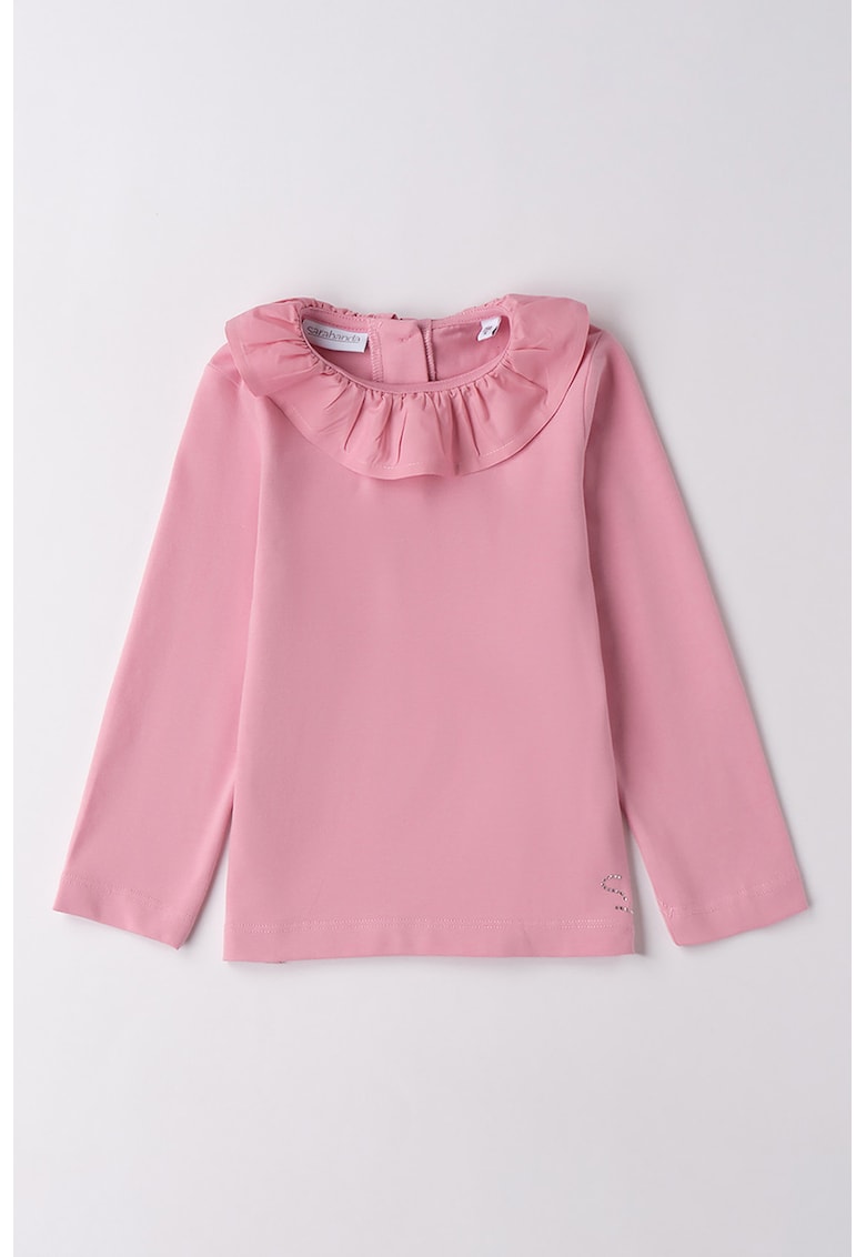 Bluza cu guler cu volane