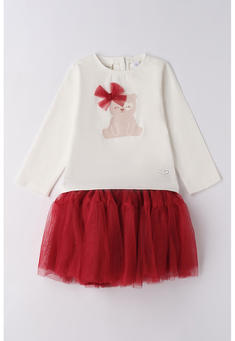 Set de bluza si fusta cu tul