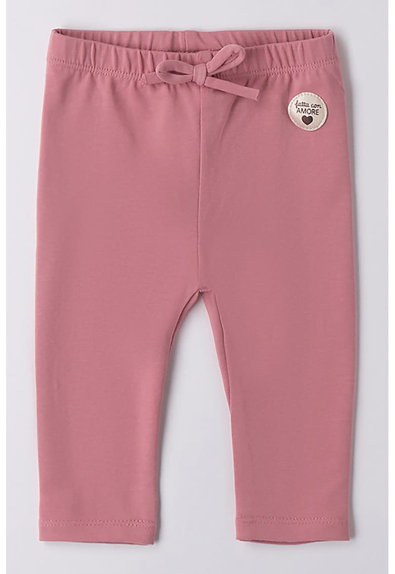 Pantaloni uni cu snur