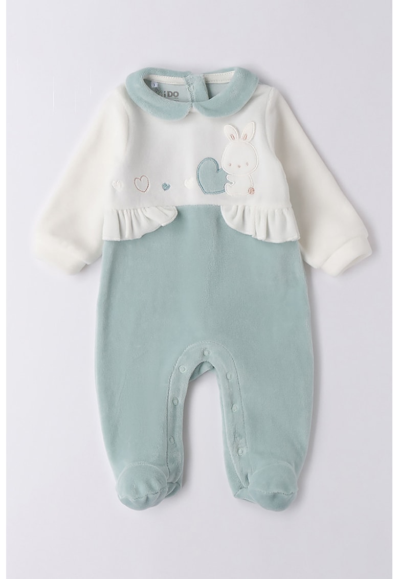 Salopeta din fleece cu botosei