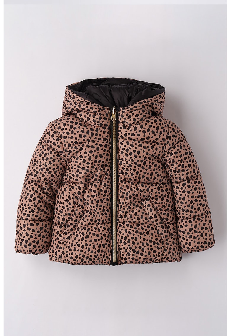 Geaca reversibila cu gluga