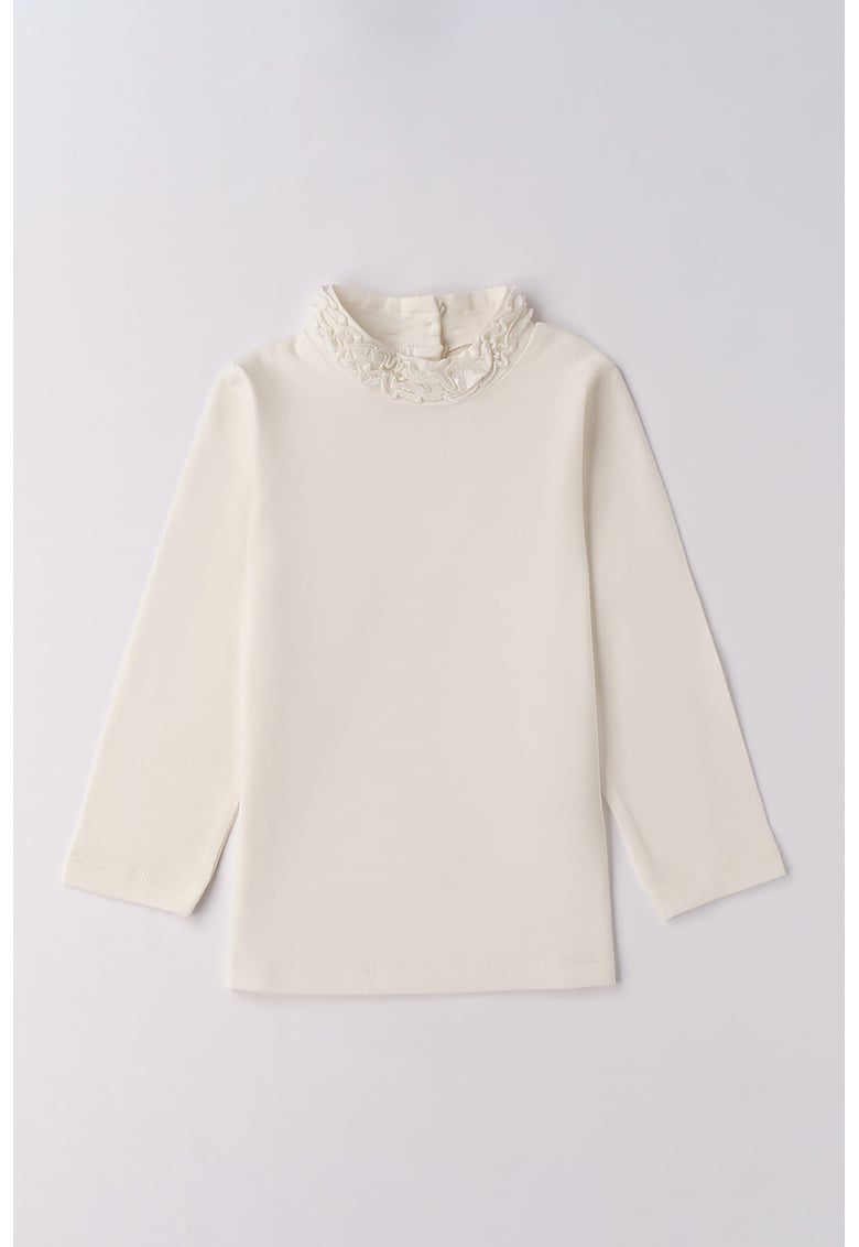 Bluza cu guler cu volane