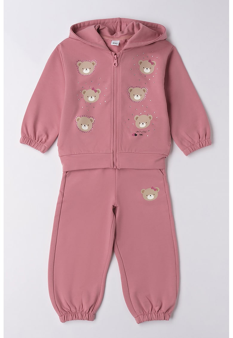 Trening cu strasuri - Roz prafuit