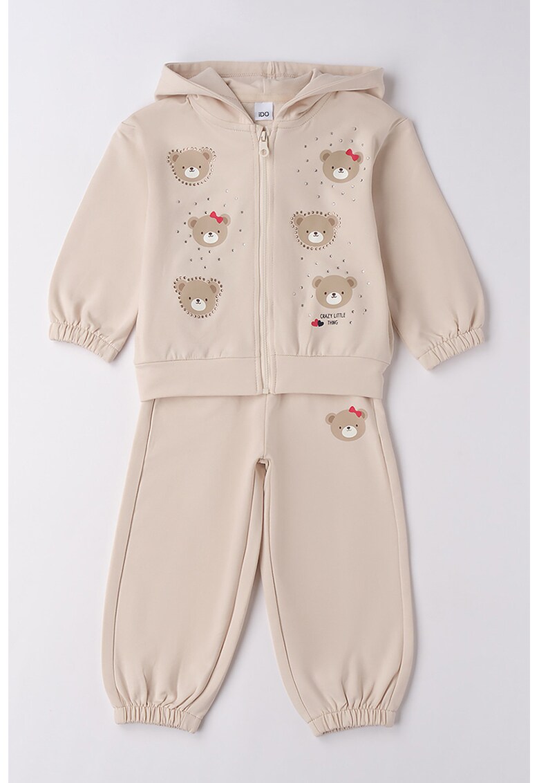 Trening cu strasuri - Bej deschis