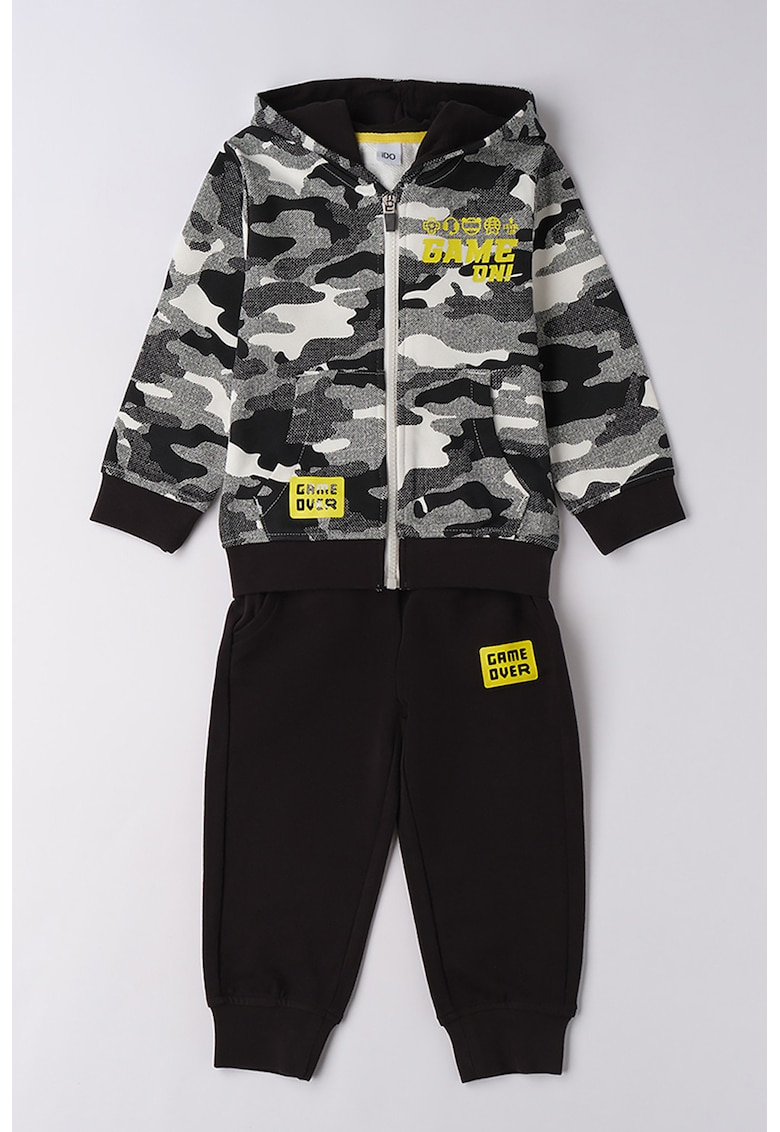 Set de hanorac de bumbac si pantaloni de trening - 2 piese