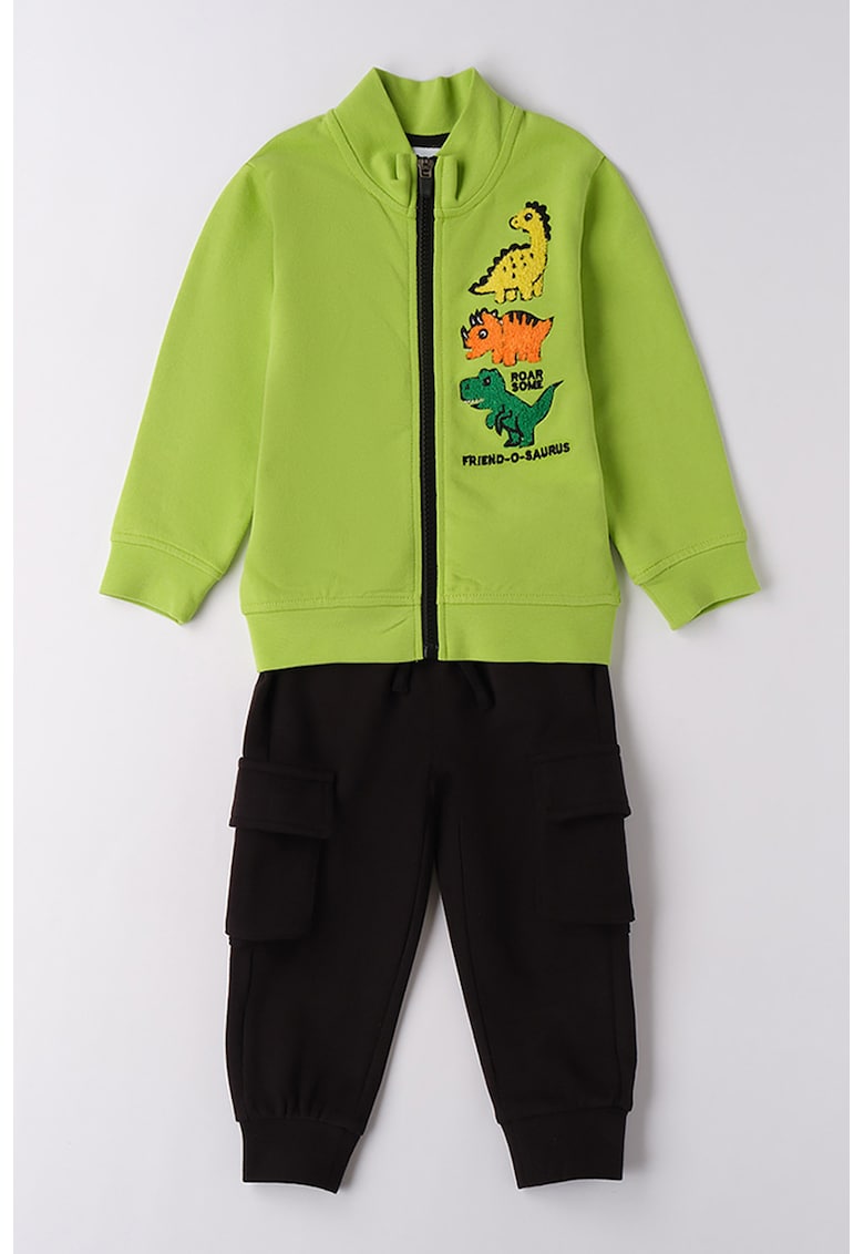 Trening cu fermoar si pantaloni cargo