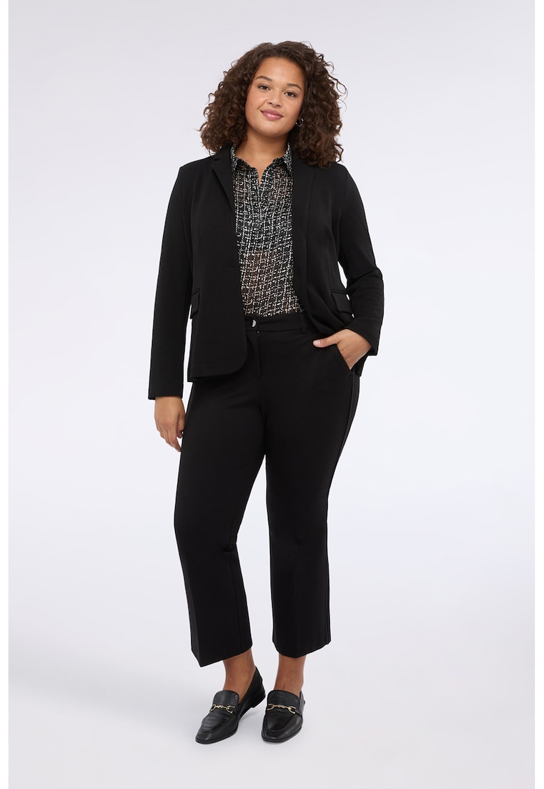 Pantaloni conici cu buzunare laterale