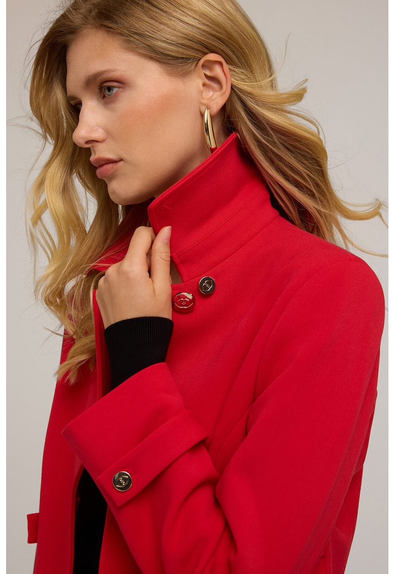 Palton regular-fit cu nasturi