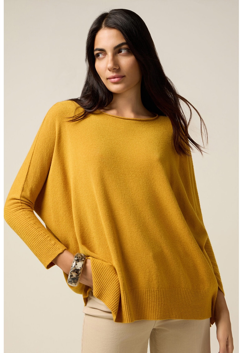 Pulover lejer cu maneci 3/4