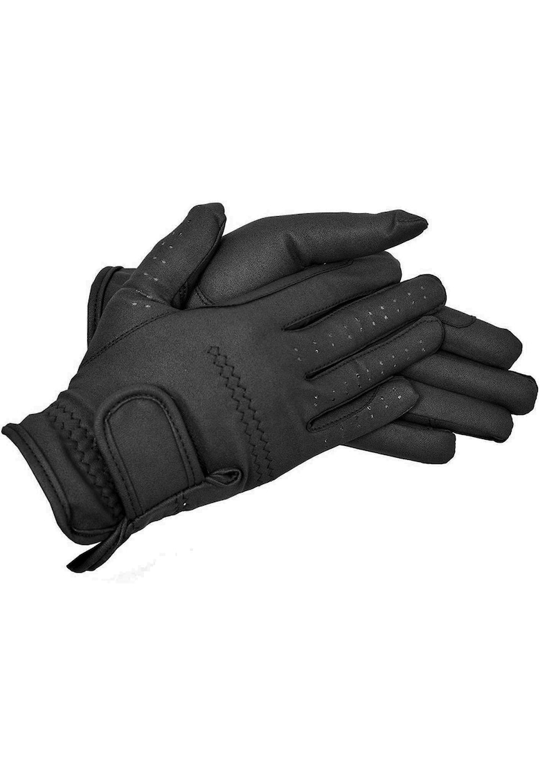 Manusi sport negru - marime XS - din piele naturala - pentru femei