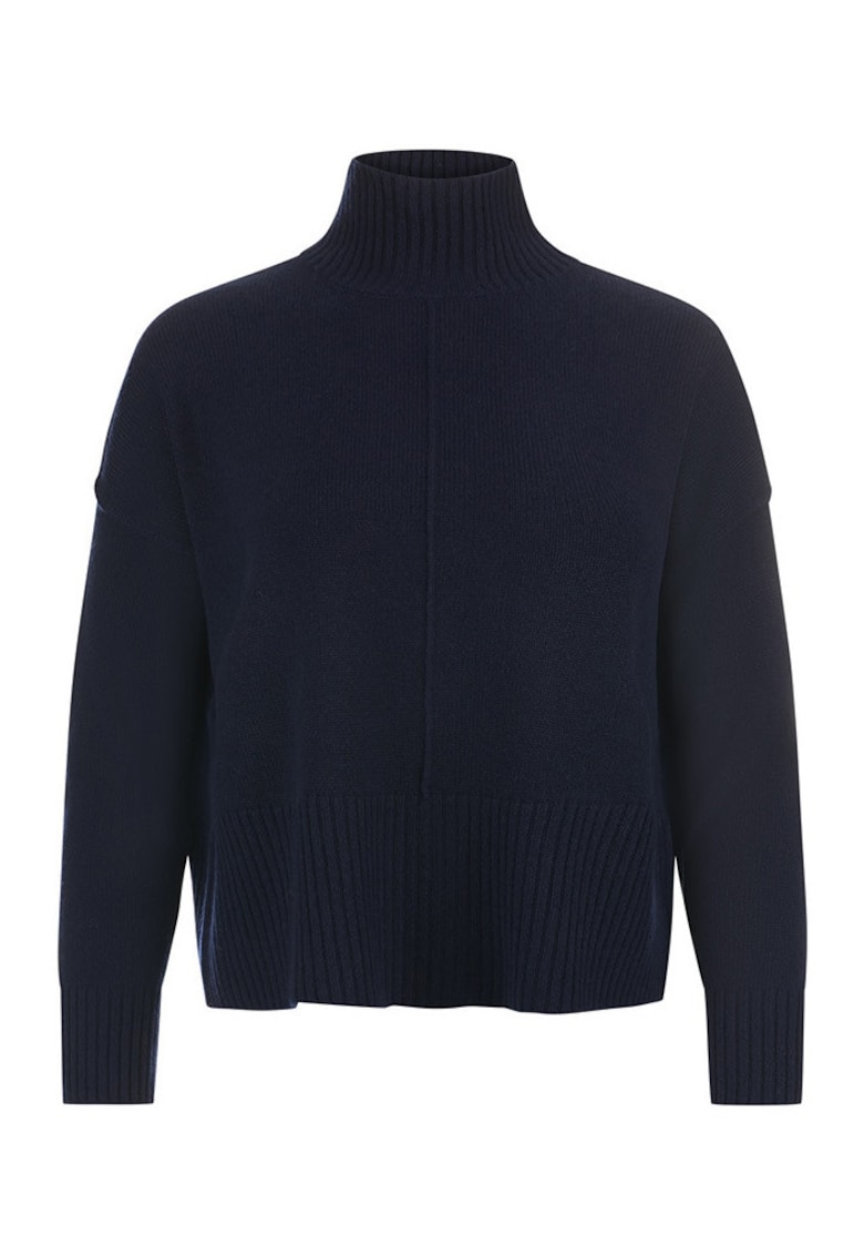 Pulover din casmir cu maneci cazute