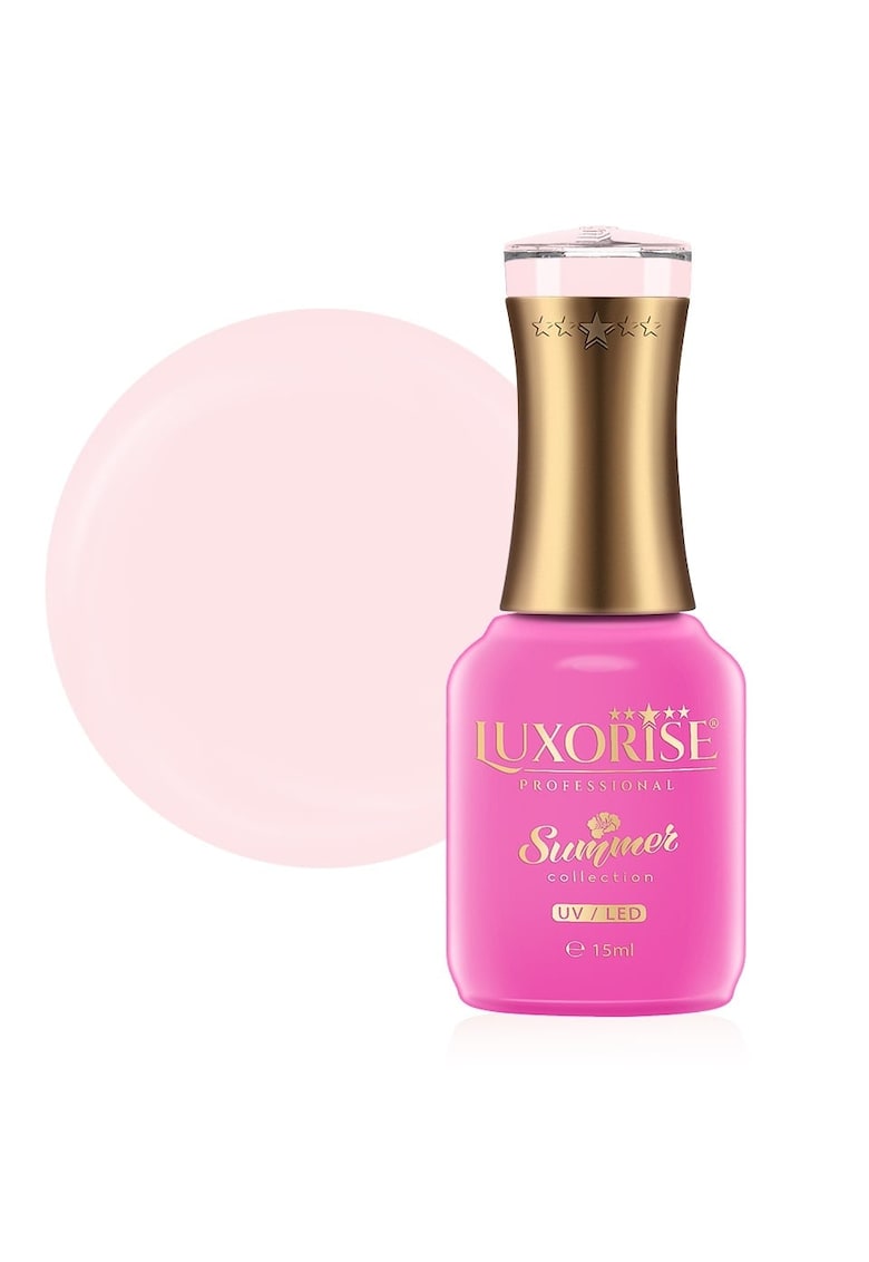 Oja Semipermanenta Summer Collection - Naked Rose 15ml