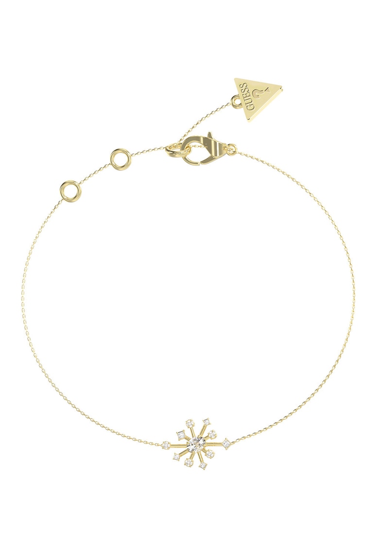 Bratara din otel inoxidabil cu pietre zirconia si cristale