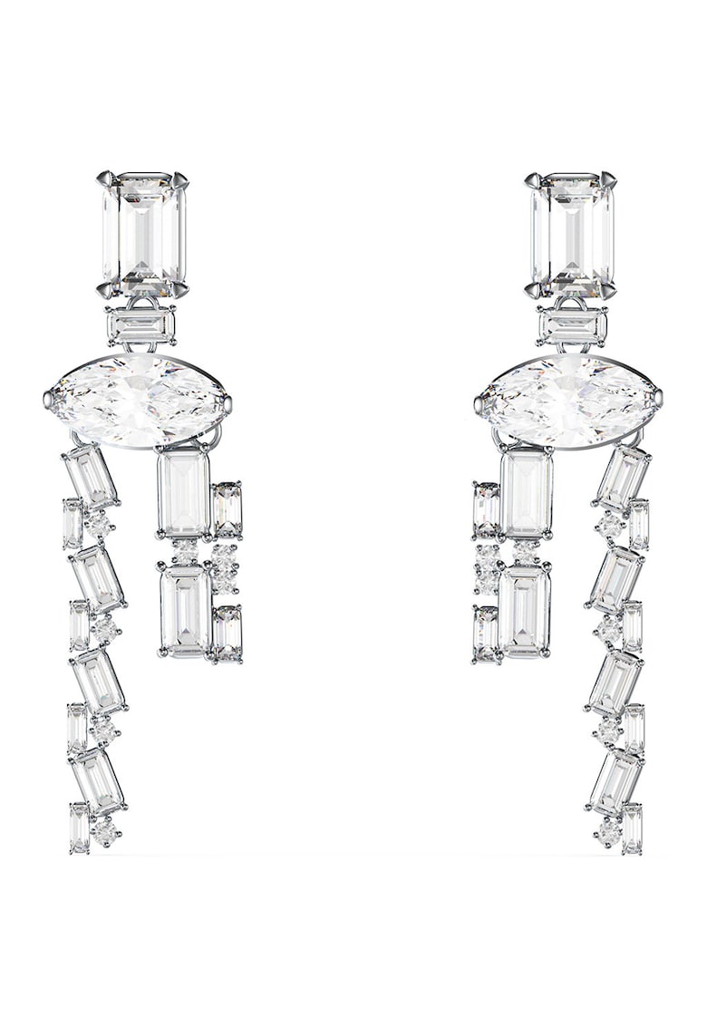 Cercei cu pietre zirconia si cristale