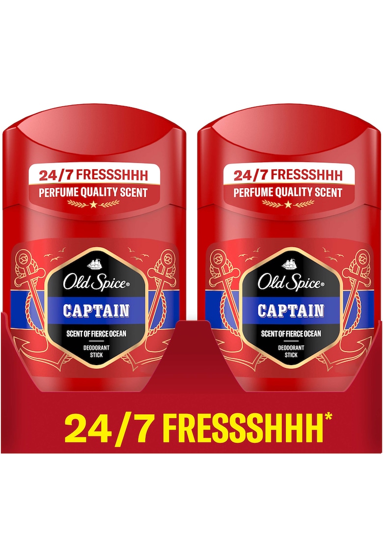 Pachet 2x Deodorant stick  Captain - 2x50 ml