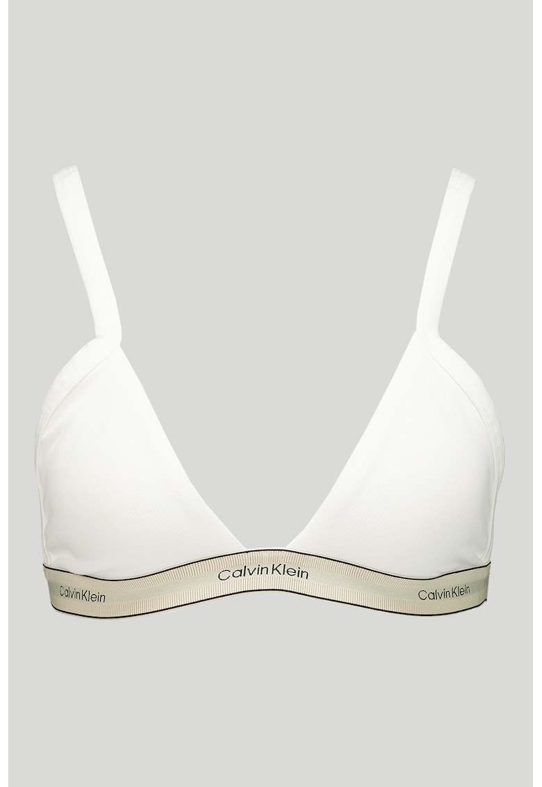 Sutien din amestec de bumbac cu banda logo