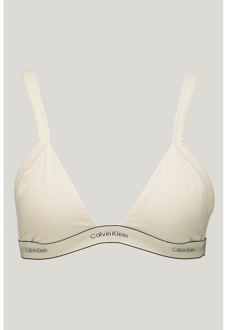 Sutien din amestec de bumbac cu banda logo