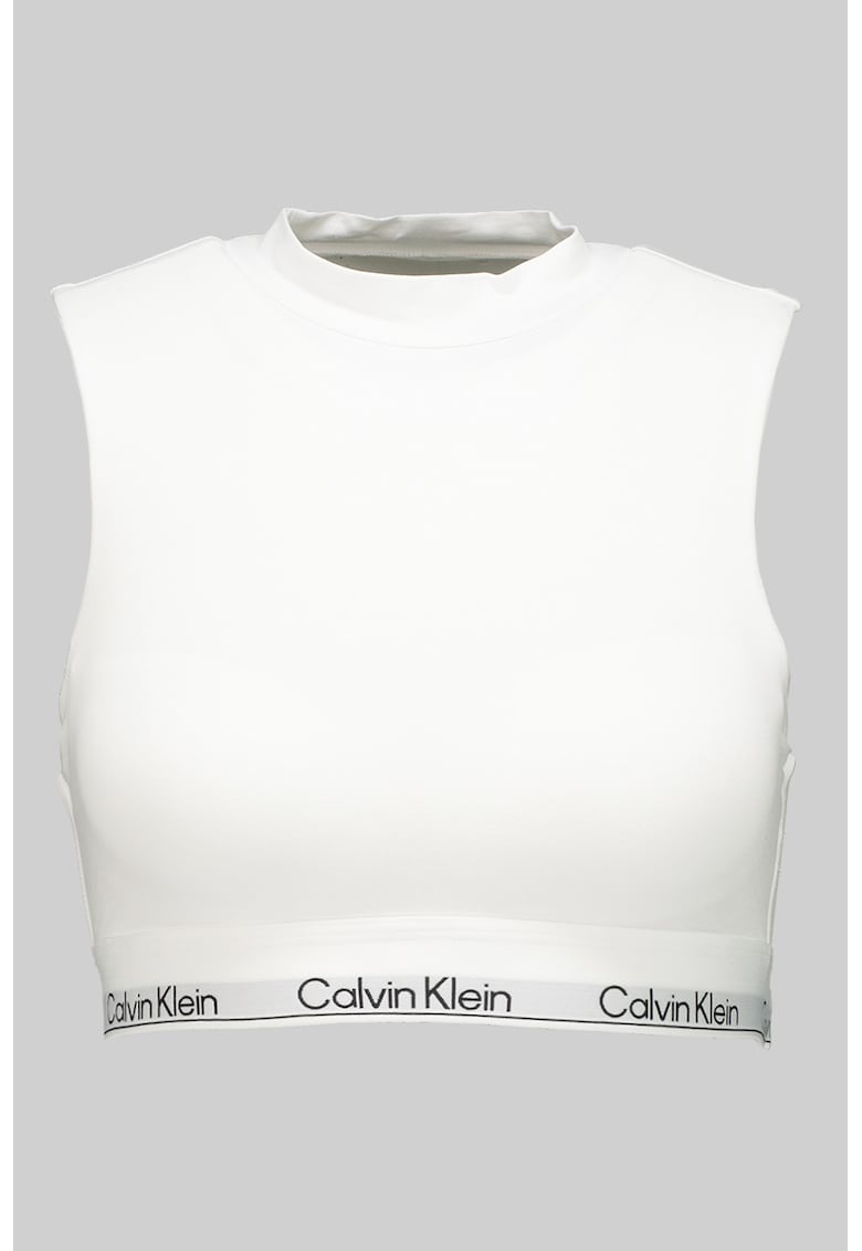 Bustiera din amestec de modal si bumbac cu logo