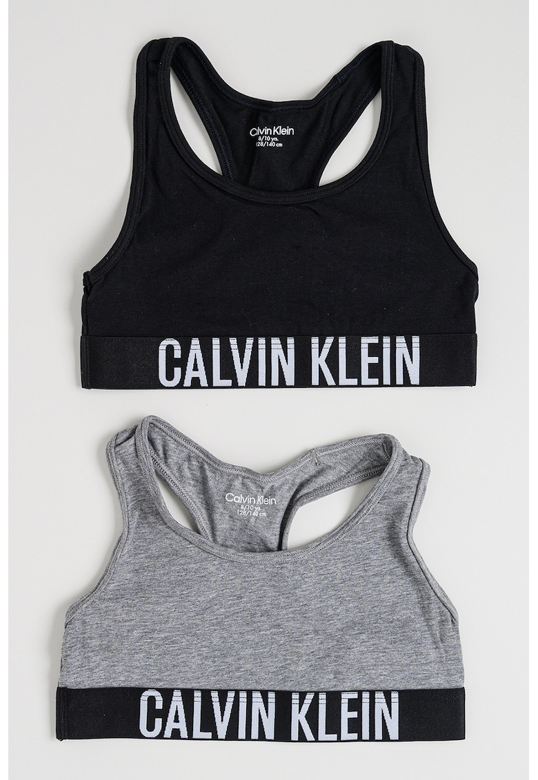 Set de bustiere cu banda logo - 2 piese