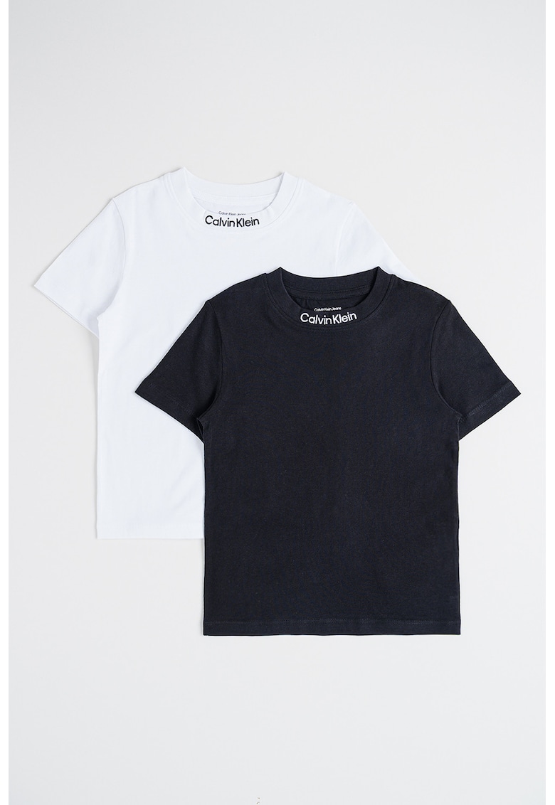 Set de tricouri uni - 2 piese