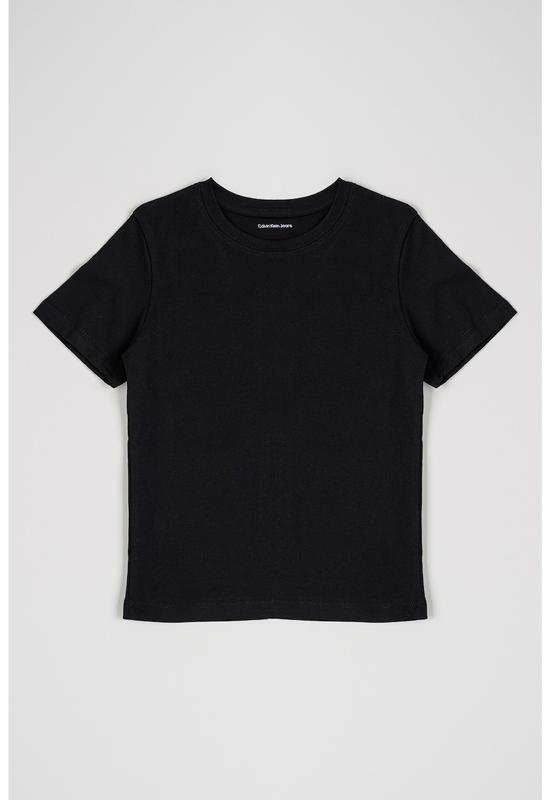 Tricou cu detaliu cu logo pe piept