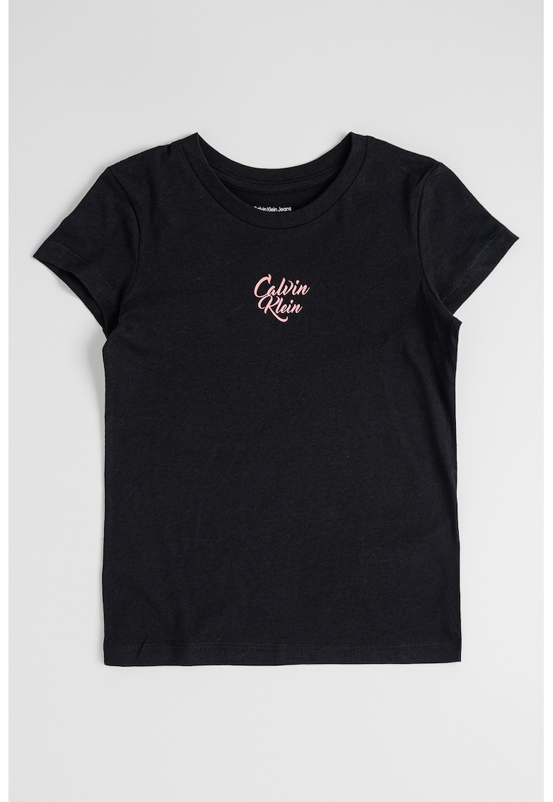 Tricou cu logo - Negru