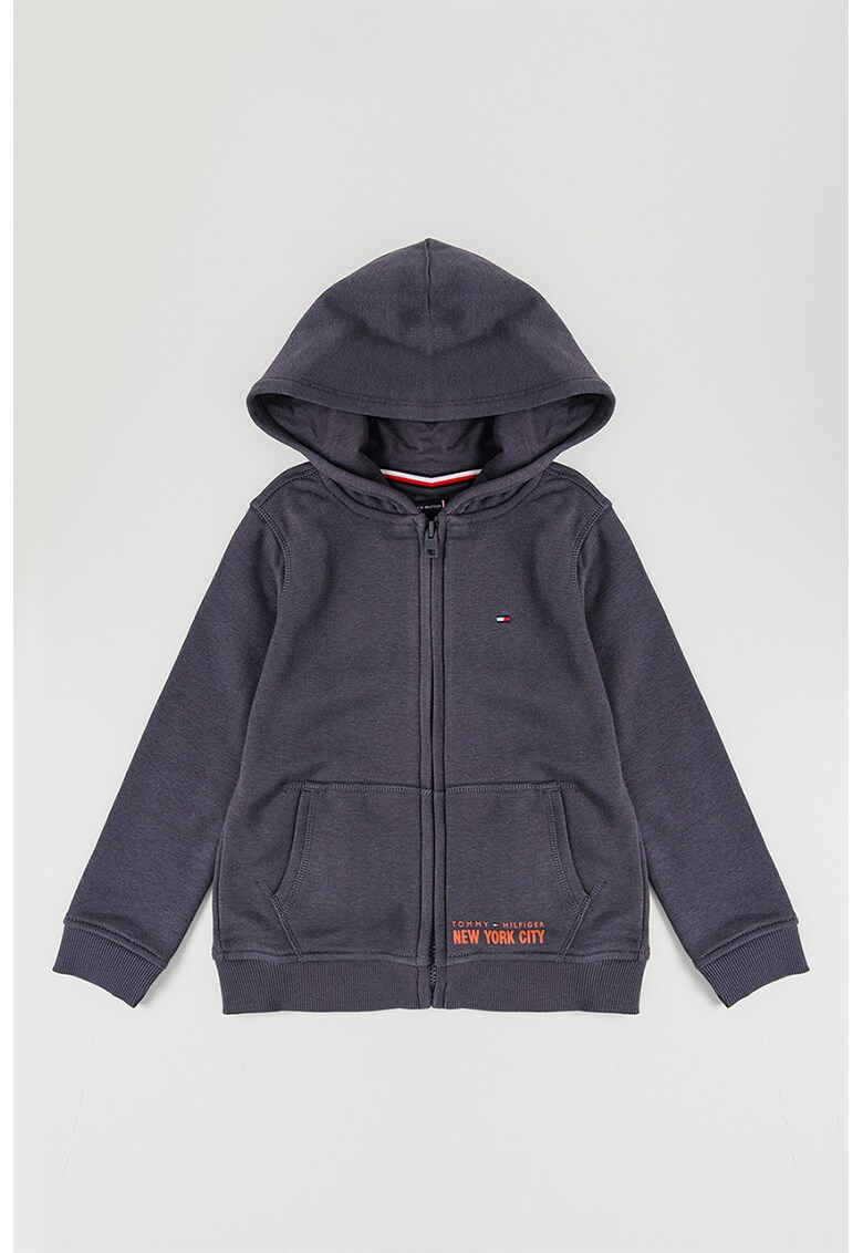 Hanorac cu fermoar si buzunare