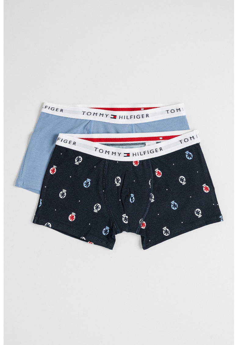 Set de boxeri cu banda logo - 2 perechi