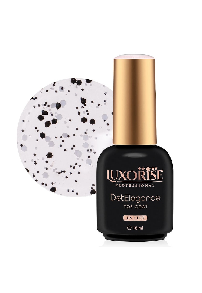 Top Coat - Dot Elegance - Purity & Pitch 10ml