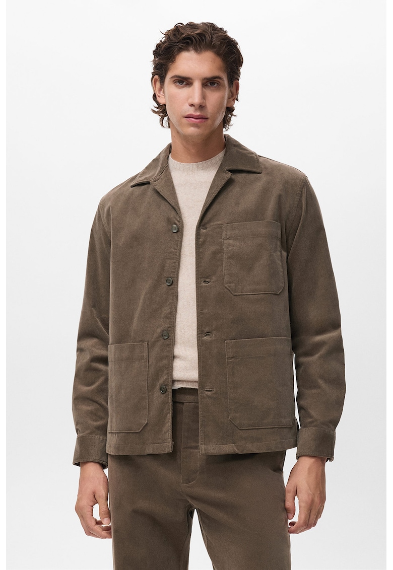Jacheta din amestec de bumbac cu buzunare