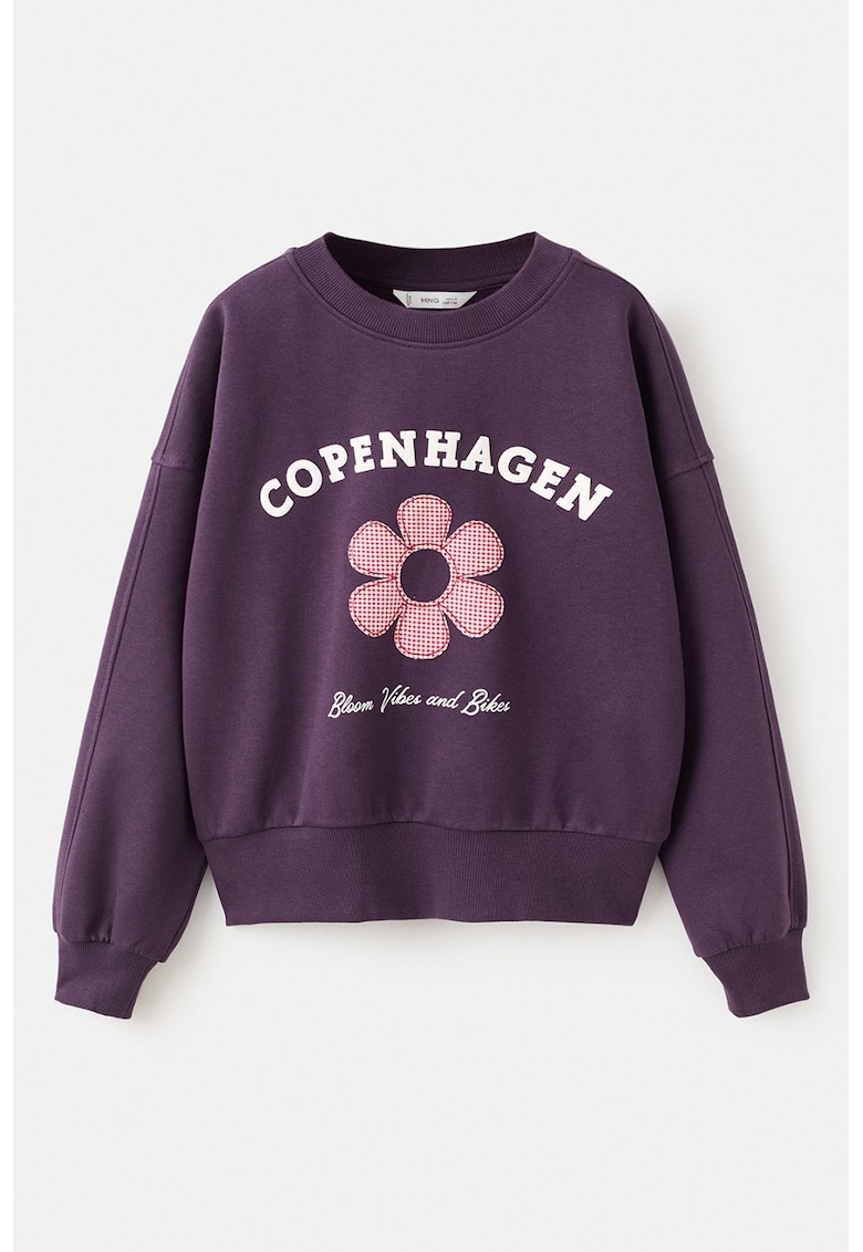 Bluza de trening din bumbac cu design grafic