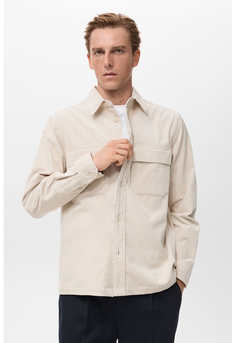 Jacheta din amestec de bumbac cu nasturi