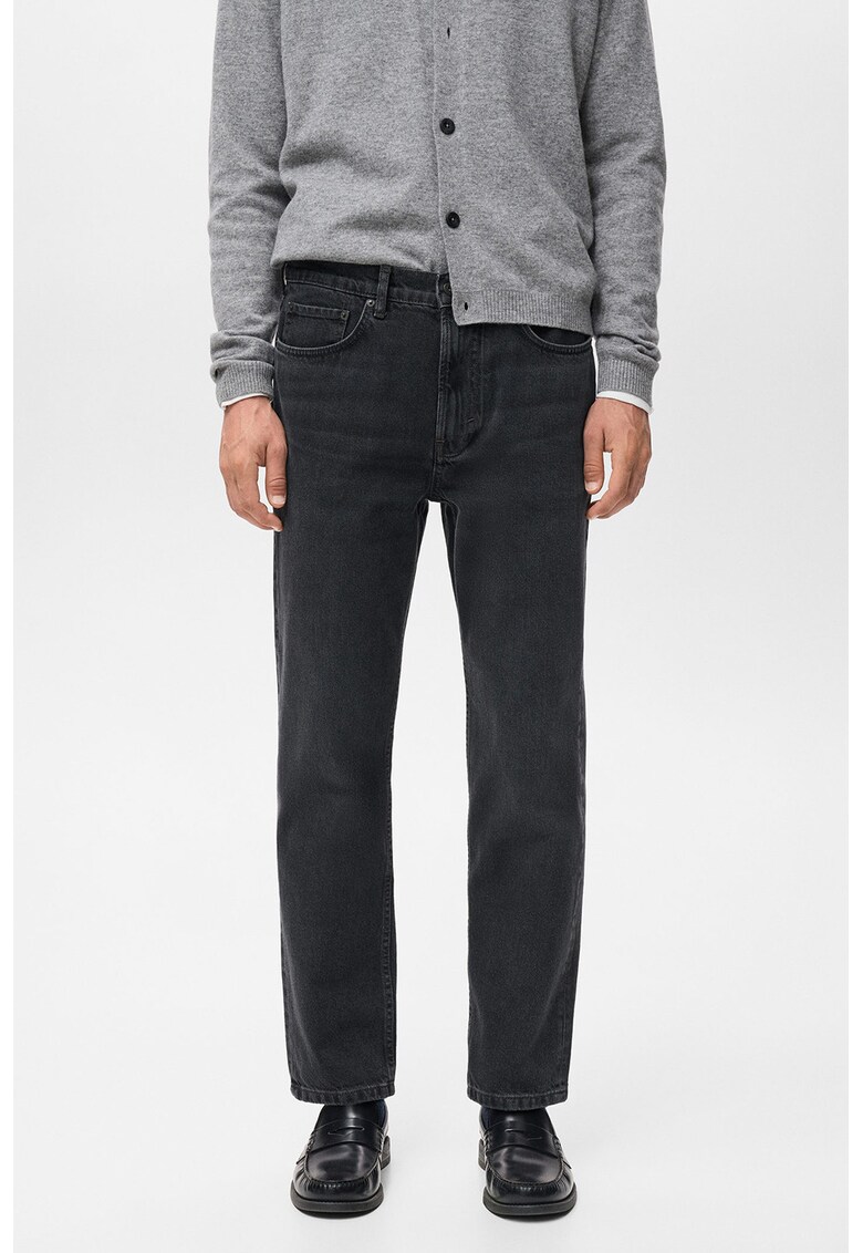 Blugi regular-fit - Gri antracit