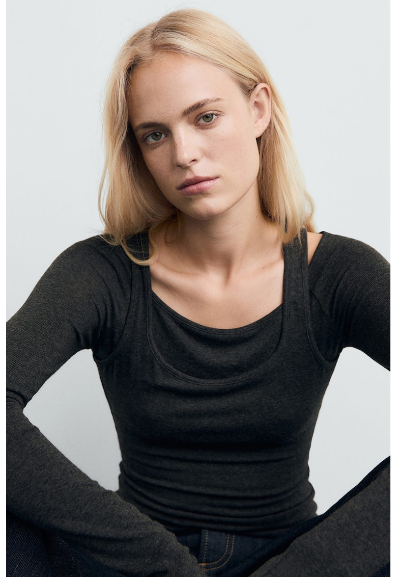 Pulover cu design 2-in-1