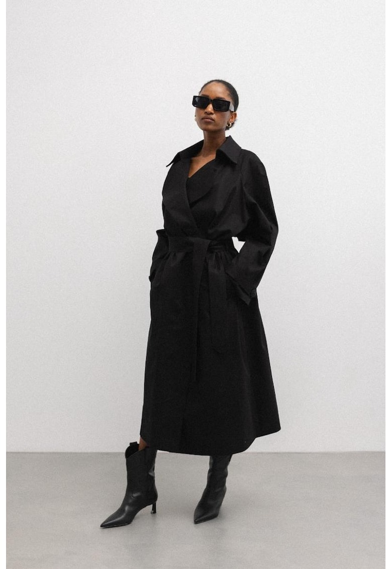 Trenci lung din bumbac