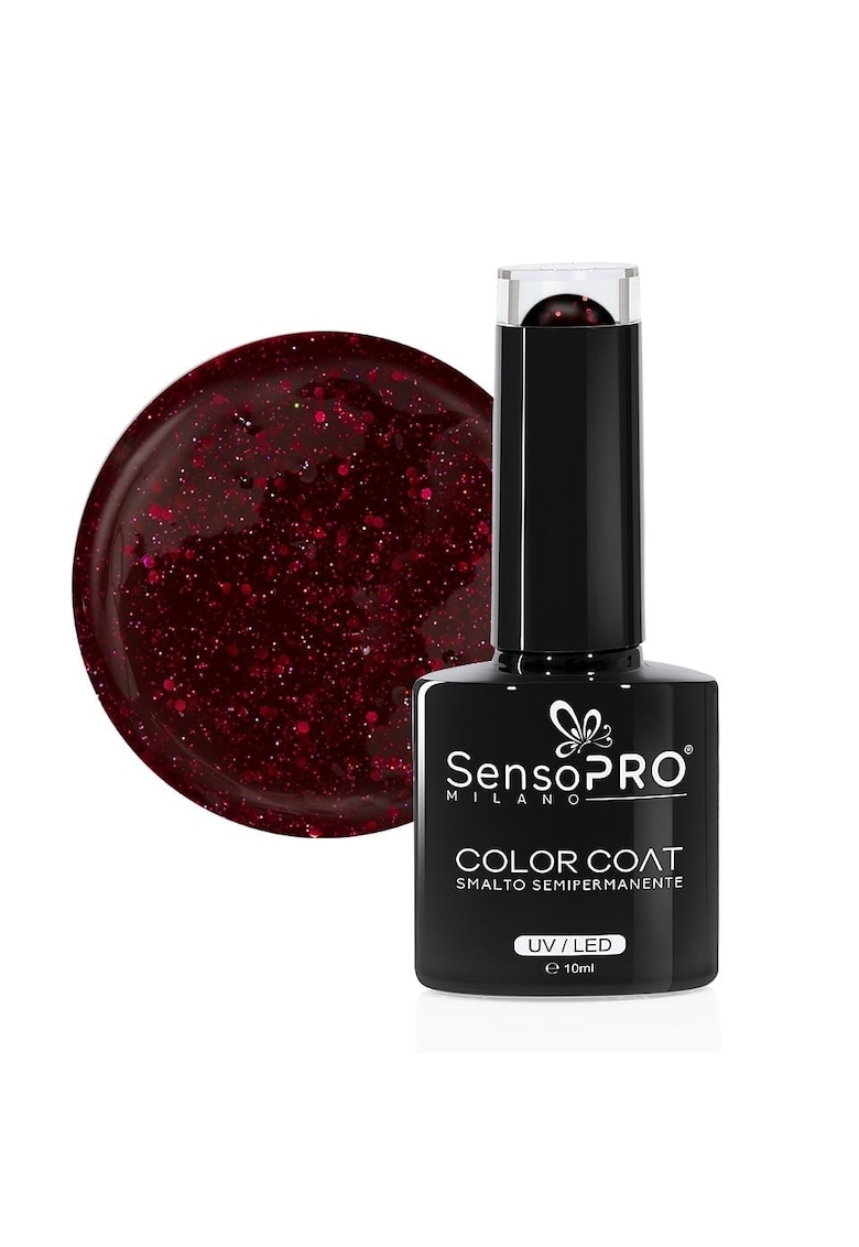 Oja Semipermanenta 10ml - 026 Sparkle Red