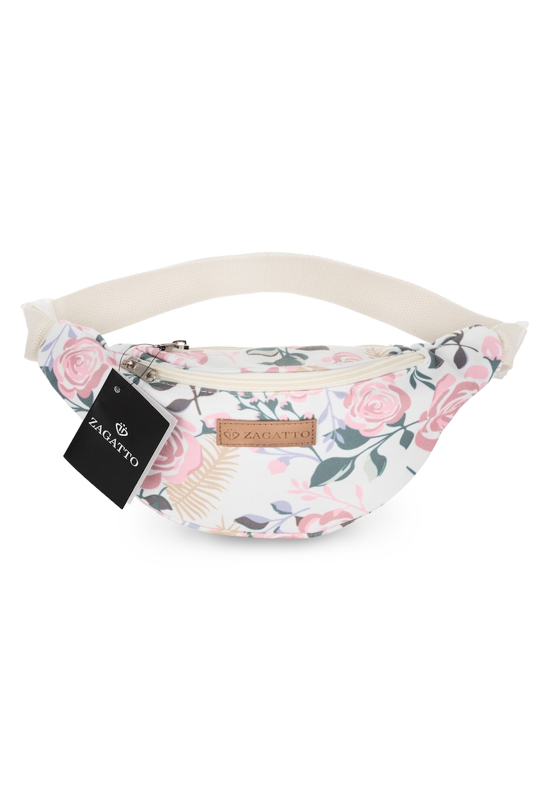 Borseta pentru drumetie - cu model floral