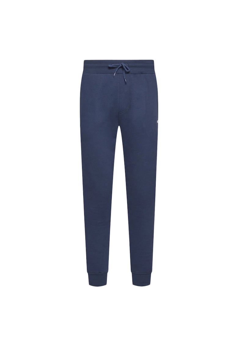Pantaloni de trening barbati - Bumbac - Logo Brodat 2130 - Albastru