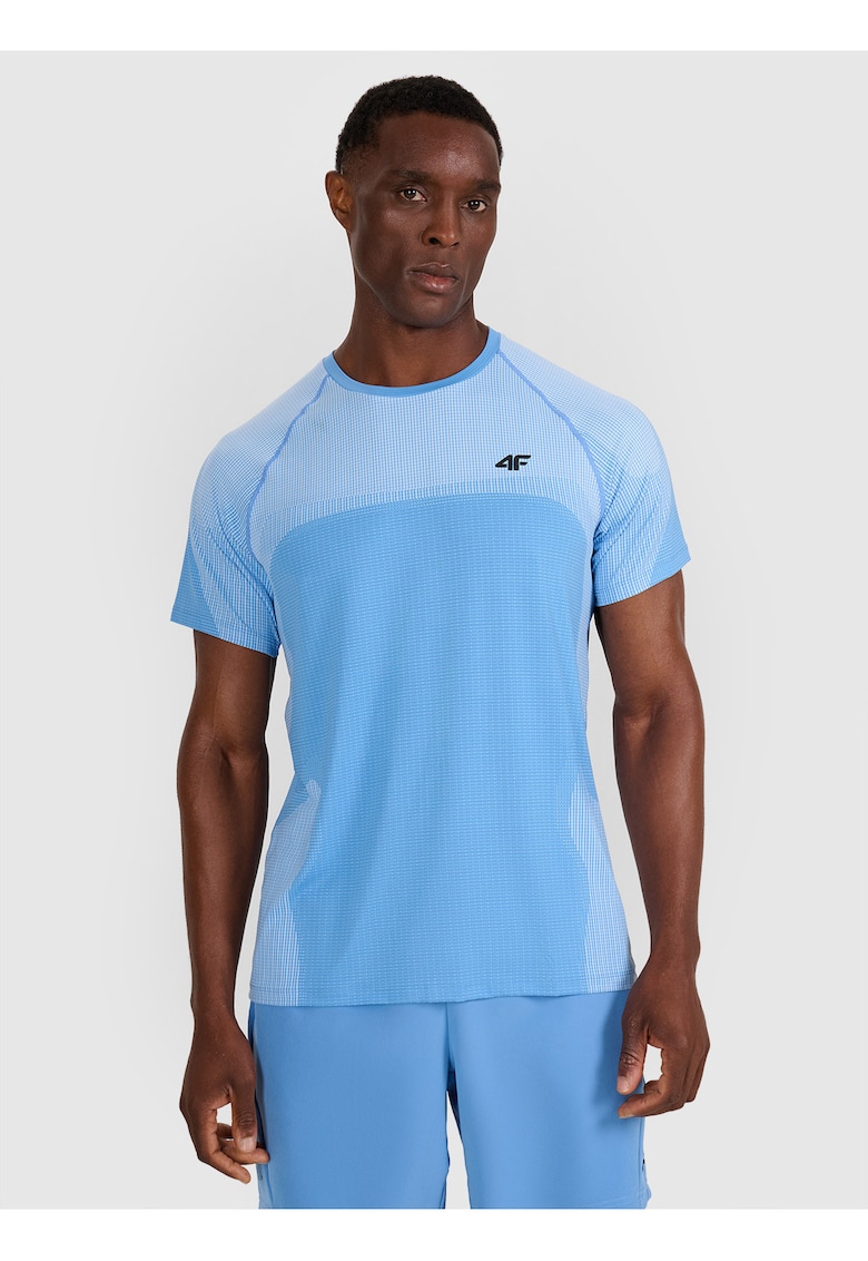 Tricou antrenament albastru - poliester - Albastru