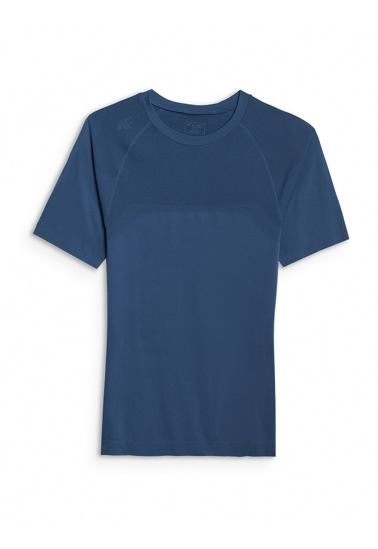 Tricou Antrenament Barbati Slim Fit - Uscare Rapida - Denim - S-XL