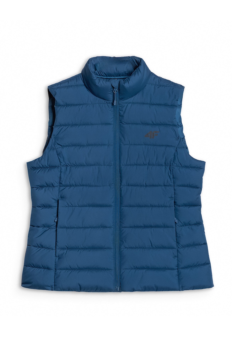Vesta dama matlasata outdoor - cu umplutura sintetica reciclata - impermeabila - bleumarin - ideala pentru tranzitia sezonului si activitati sportive - Brand